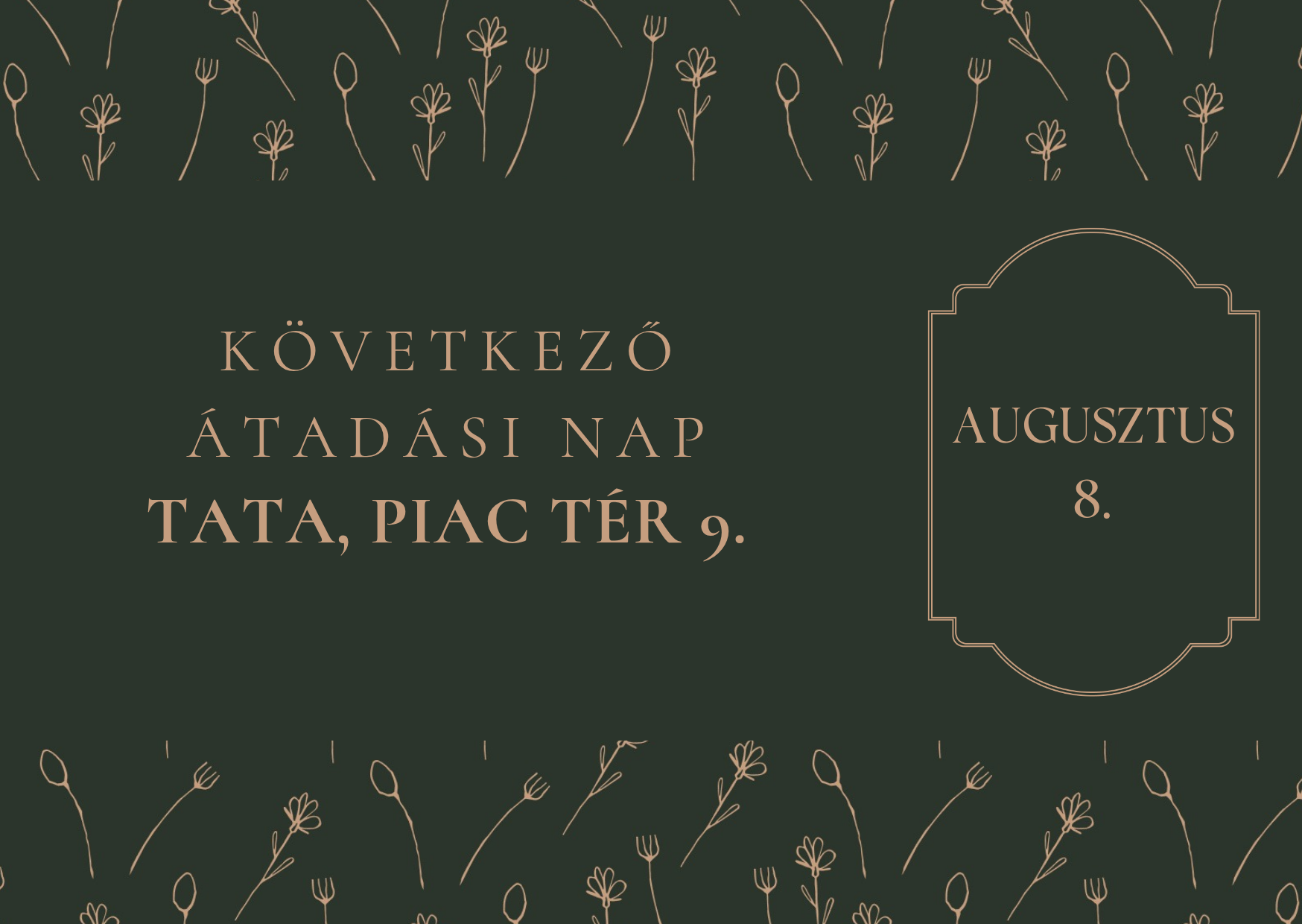 Következő átadási nap