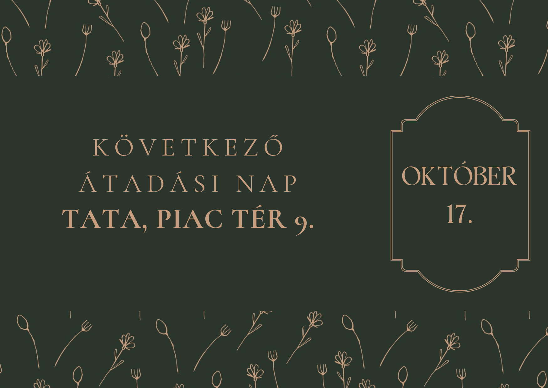 Következő átadási nap