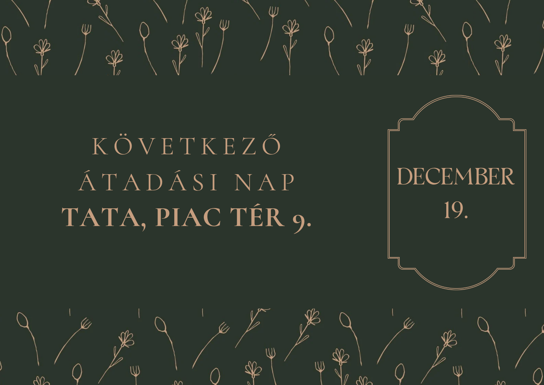 Következő átadási nap