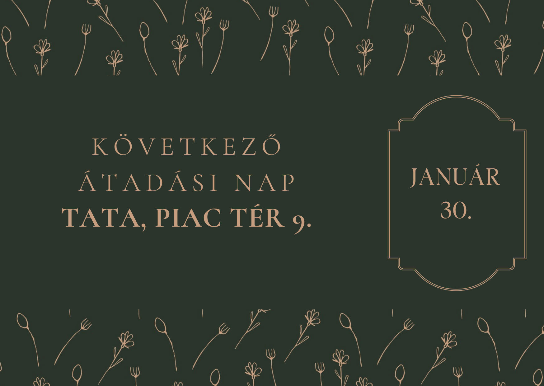 Következő átadási nap