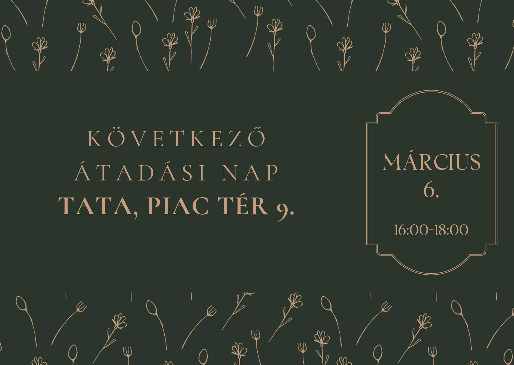 Következő átadási nap