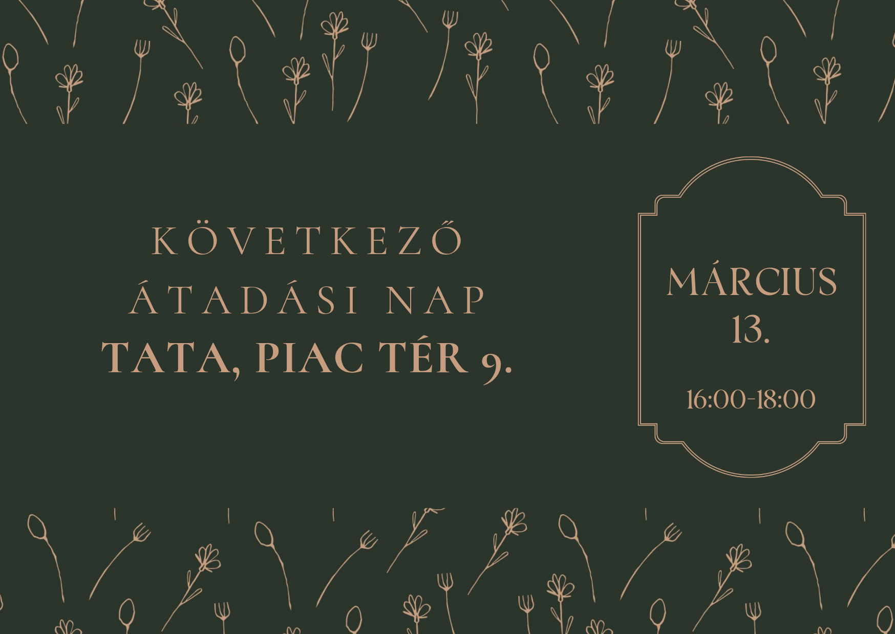 Következő átadási nap