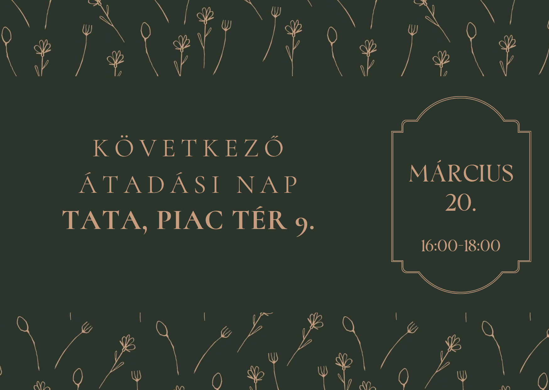 Következő átadási nap