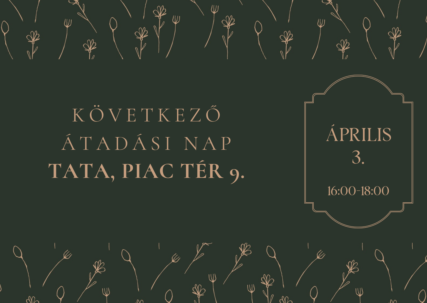 Következő átadási nap