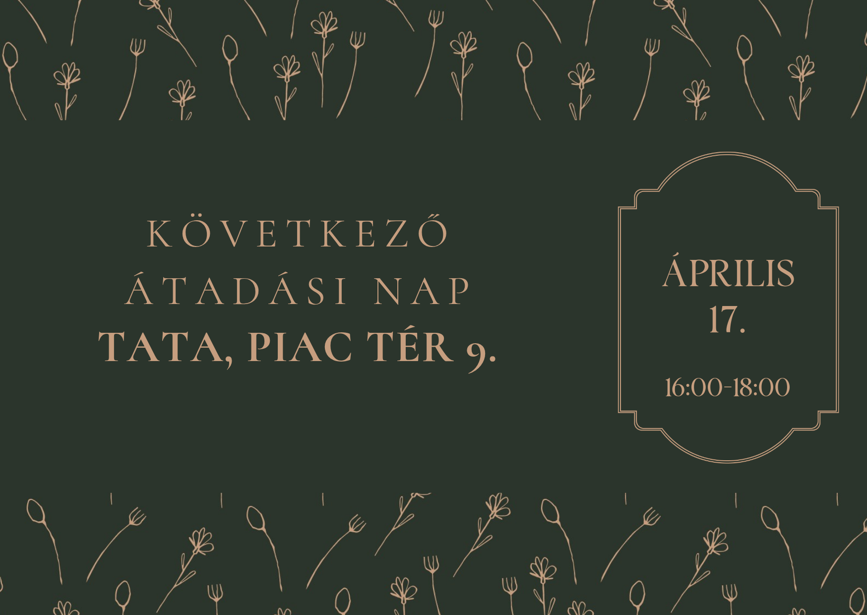 Következő átadási nap