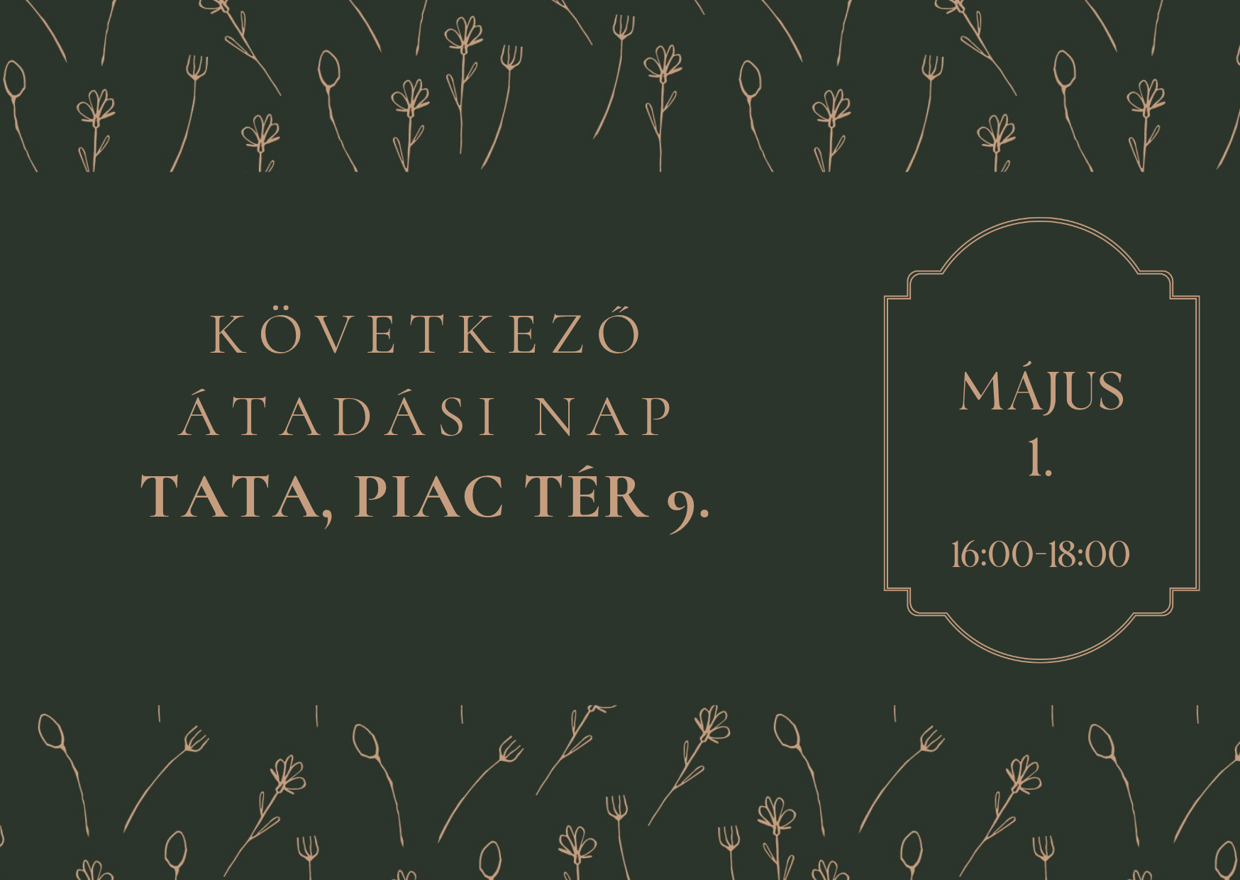 Következő átadási nap