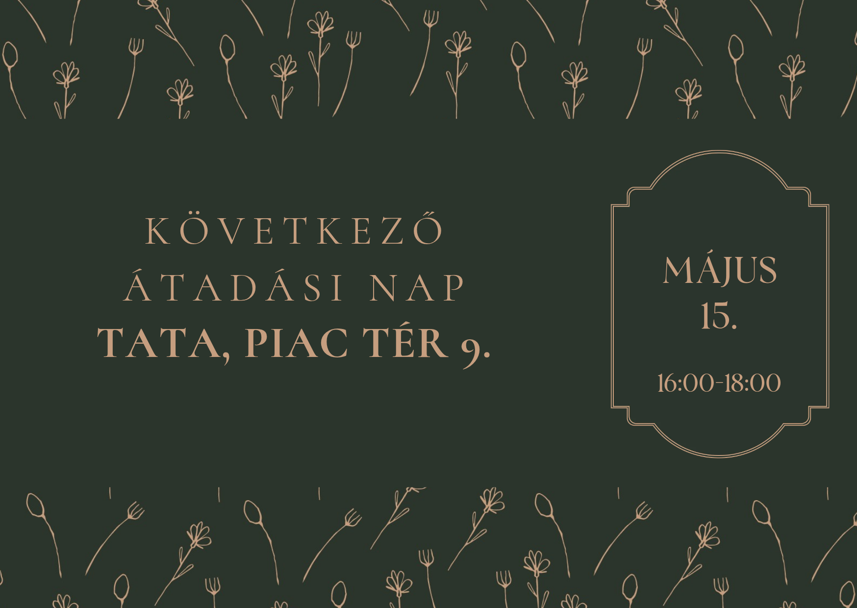 Következő átadási nap