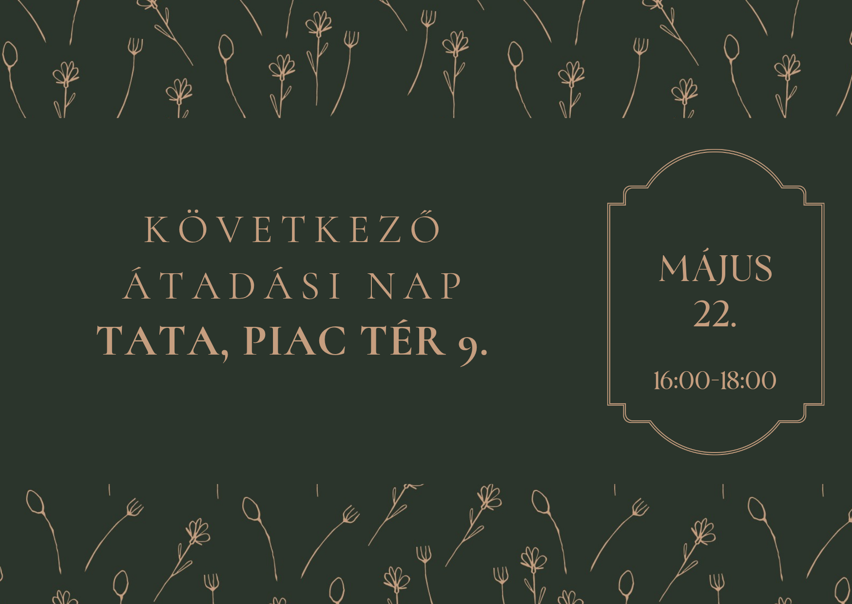 Következő átadási nap