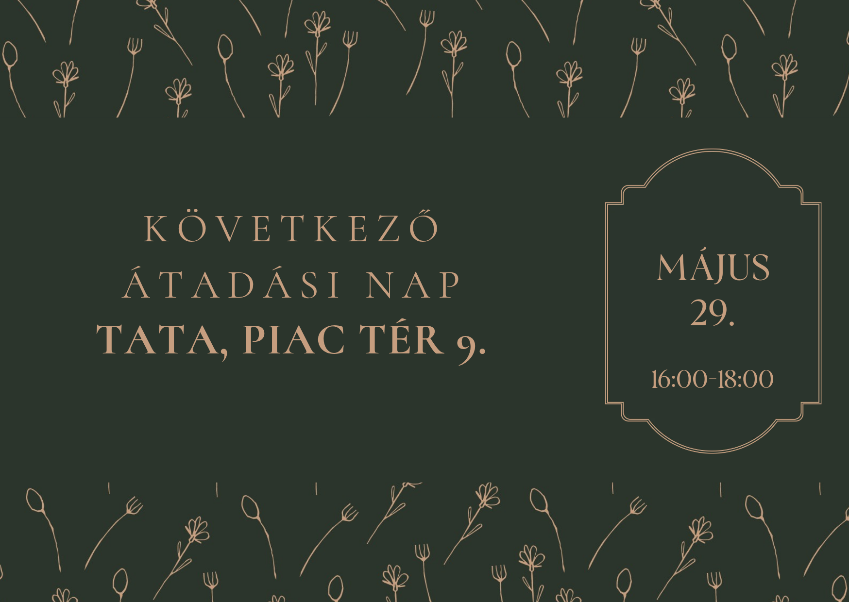 Következő átadási nap