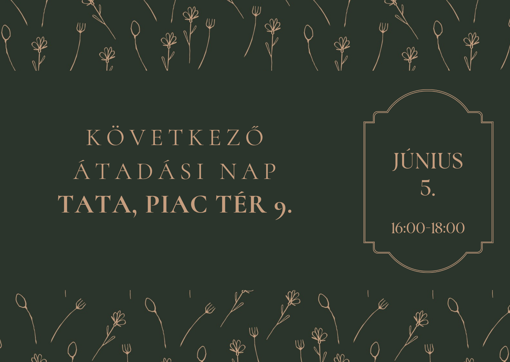 Következő átadási nap