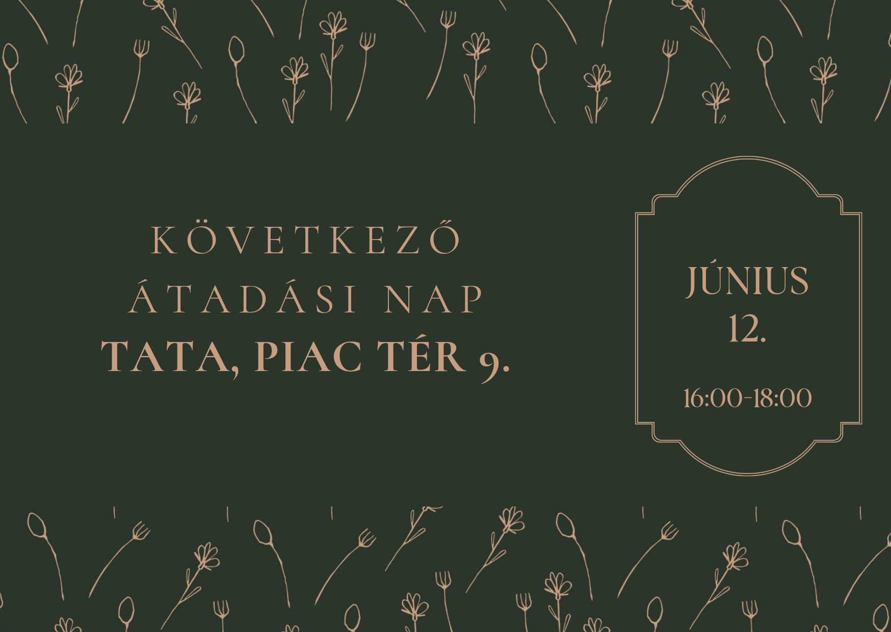 Következő átadási nap