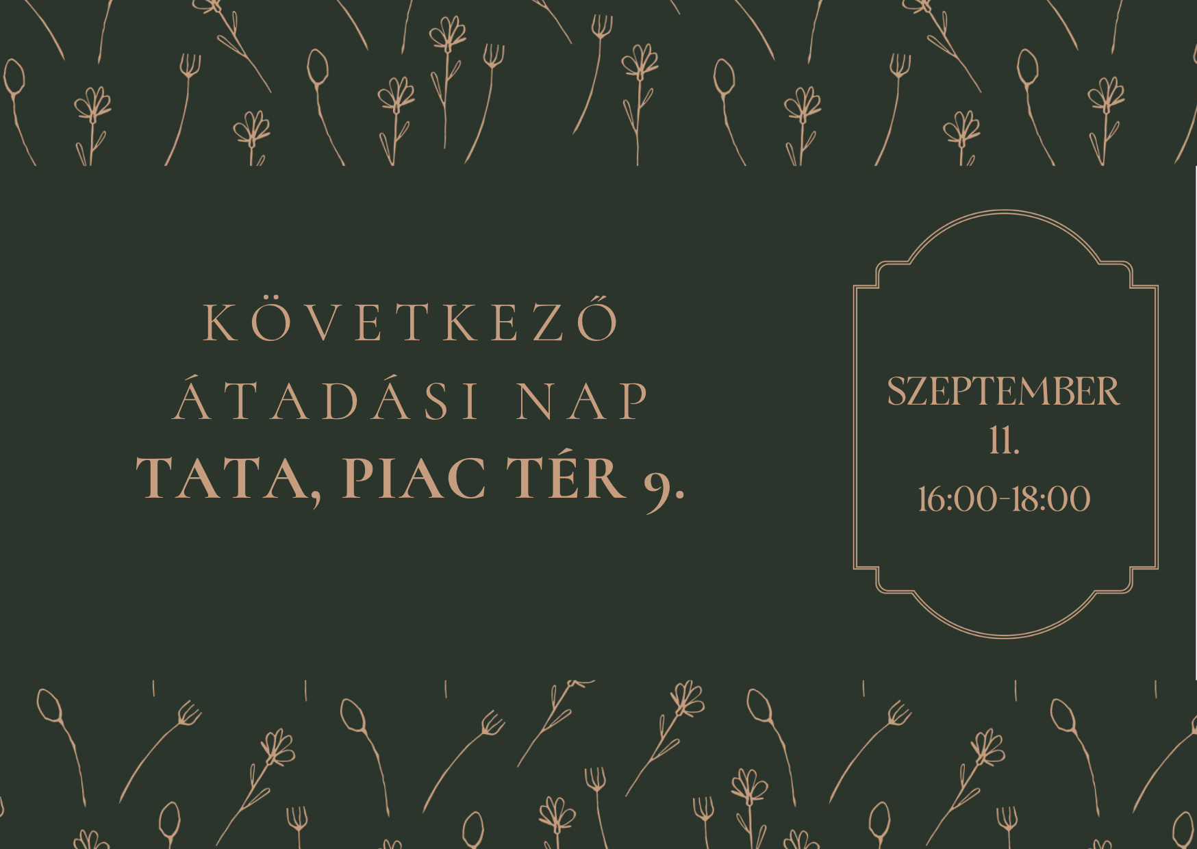 Következő átadási nap