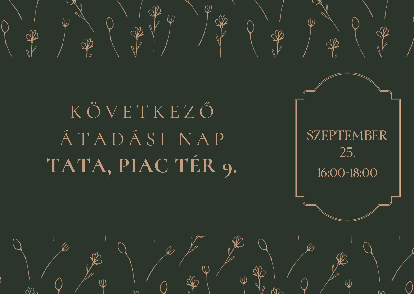 Következő átadási nap